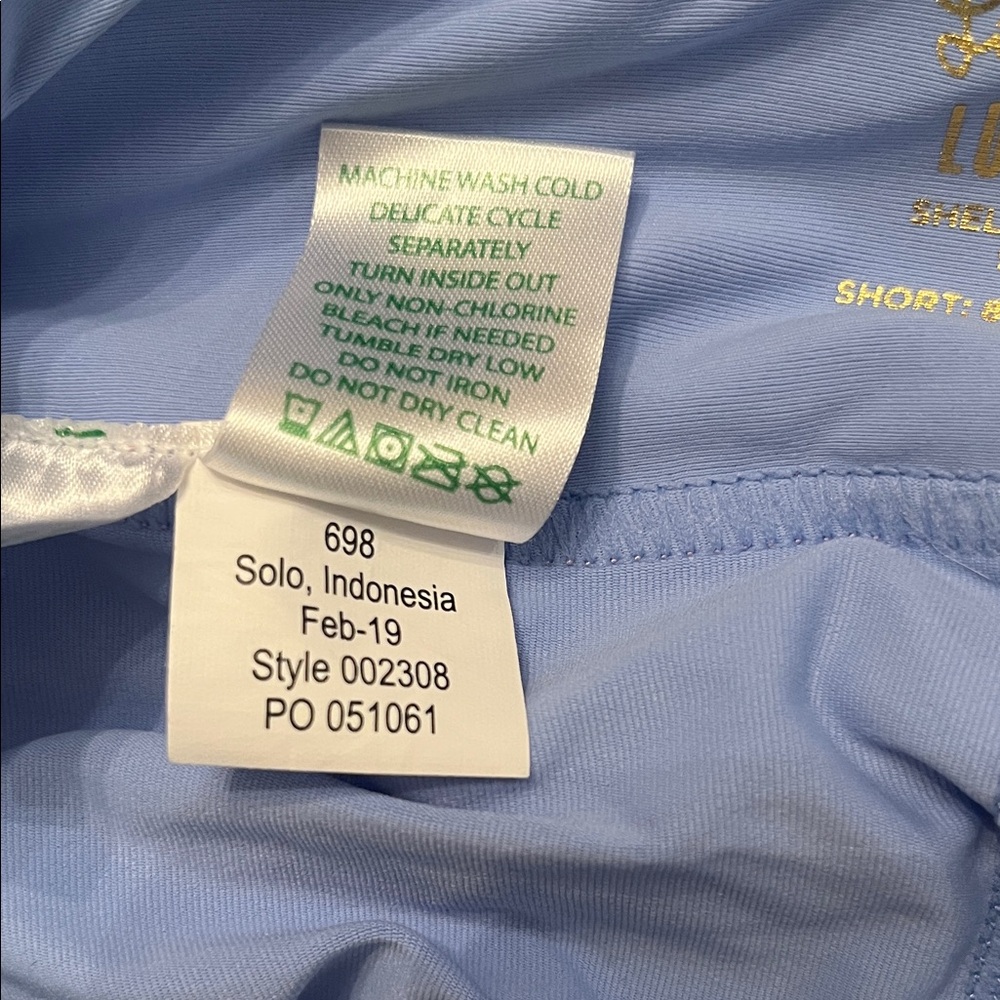 Lilly Pulitzer Luxletic‎ Monica Golf Skort Pink Tropics, size 4 - Picture 12 of 12